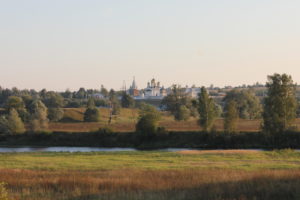 Вид на Лужецкий монастырь. Можайск