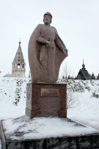 Памятник Юрию Долгорукому. Юрьев-Польский