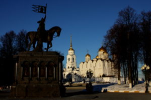 Вид на Успенский собор.Владимир