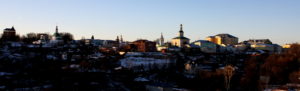 Вид с Соборной площади на Владимир