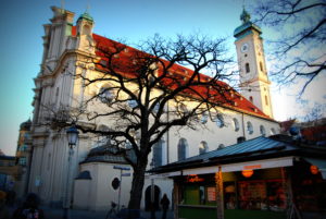 церковь Святого духа. Мюнхен